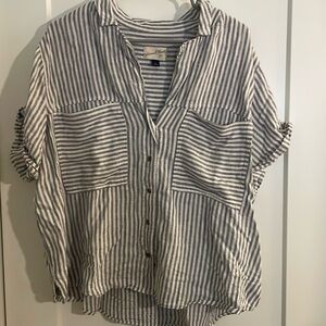 Target Button Down Blouse